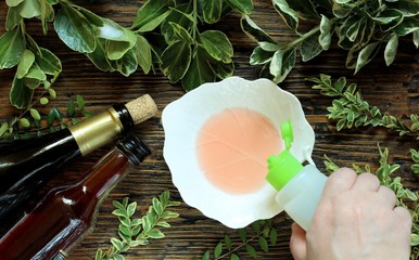 get rid of the kitchen midge. recipe home traps. add wine or wine vinegar in a bowl and a few drops...