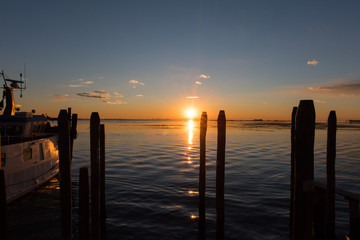 Obraz premium Tramonto a Burano