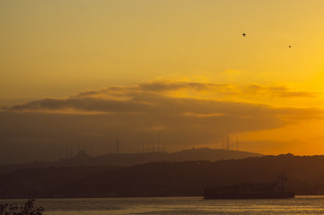 Sunrise on Bosphorus, Istanbul