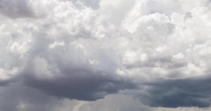 4k Cinemagraph Continuous Loop of Time Lapse Storm Clouds