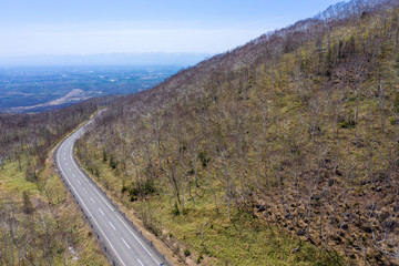 山と道