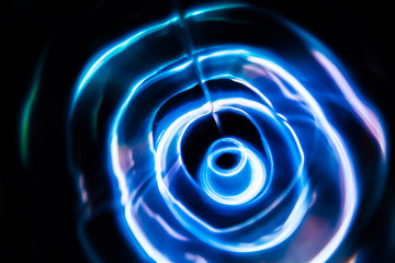 Sound waves in the dark in full color