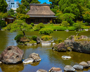 Japanese garden in Kumamoto