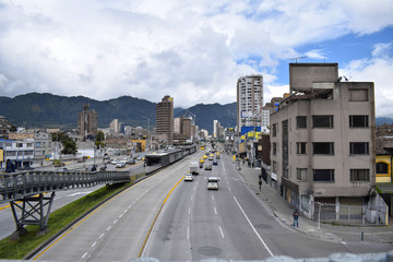 Fototapeta na wymiar Street Bogota City