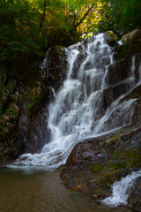 Obraz premium White Waterfall in Japan 
