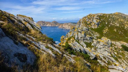 Islas Cies / Cies Islands. National Park in Galicia,Spain