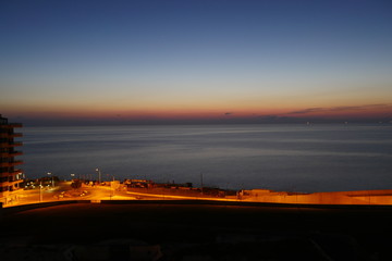 Dawn in Sliema Malta