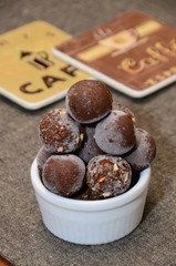 Trufas de chocolate