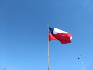 La hermosa bandera chilena
