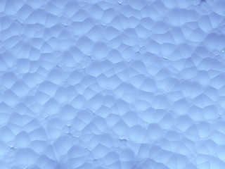 background in light blue tones. texture of bubbles, foam, foam insulation. 3D rendering. 3D illustration.