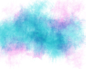 Abstract Blue Watercolor Background