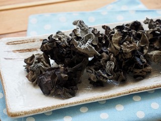 아시아 음식 목이버섯