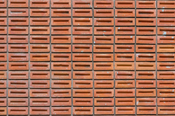 Red brick wall texture