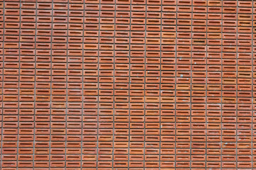 Red brick wall texture