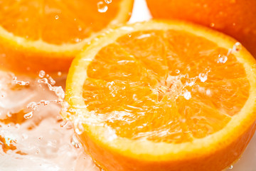 Fototapeta na wymiar 新鮮なオレンジのイメージ