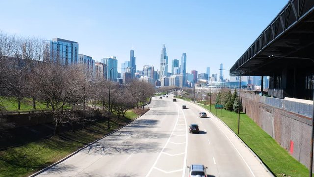 Video Of The City Of Chicago Form Near McCormick Place Convention Center Beside Lake Michigan