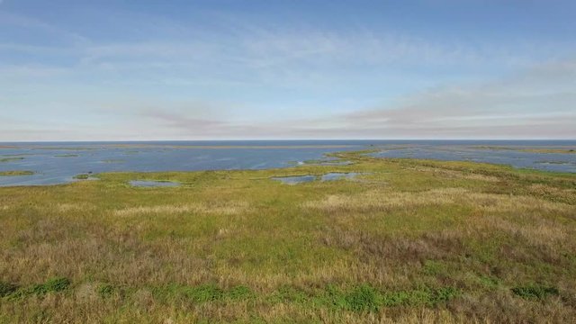 Lake Okeechobee in Florida where everyone comes for fishing.