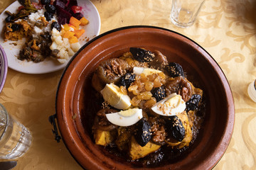 Moroccan Tagine food is really wonderful