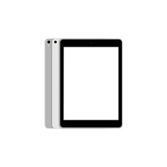 set of modern tablet and mobile phone  isolated