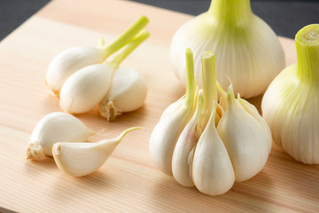 無乾燥にんにく