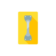 Flat Illustration of a Trowel