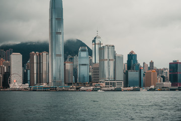 Hong Kong Scenery, View From Victoria Harbour