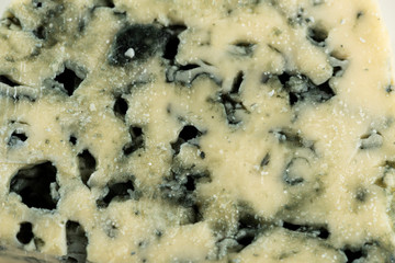 ブルーチーズのクローズアップ