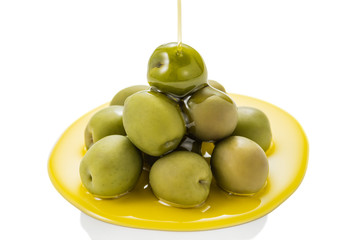 オリーブオイルとオリーブの実