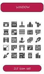 window icon set