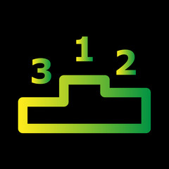 Icon business vector