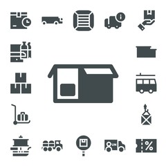shipping icon set