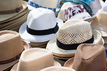 Kapelusze męskie. Panama © Agnieszka Witczak