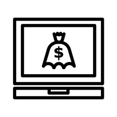 Icon business vector