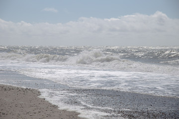 The Western coast of Denmark
