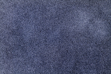 Fototapeta premium Blue canvas or velvet paper texture. Closeup