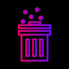 Icon for business vector