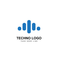 techno blue logo