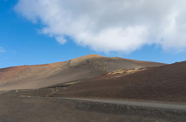 Vulkanlandschaft-Lanzarote