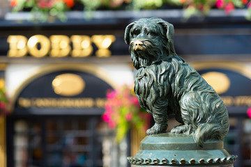 Weeping over Greyfriars Bobby - 270154179