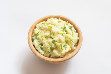 Champ is a pure potatoes typical in Irish