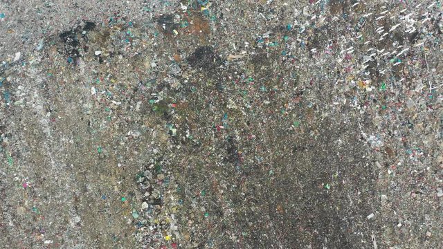 Plastic pollution crisis. Trash sent to Malaysia for recycling is instead dumped in a giant garbage mountain