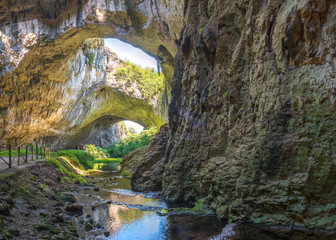Devetashka cave in Bulgaria
