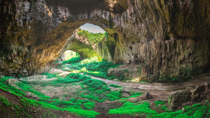 Devetashka cave in Bulgaria