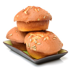 cake on a white background 