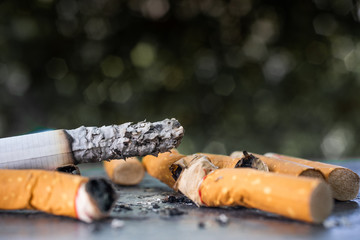 Cigarettes were burned and cigarettes were pumped.The World No Tobacco Day falls on May 31 of every year.Smoke cigarettes were smashed,