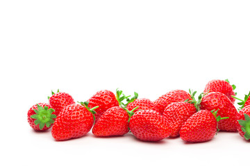 Strawberry isolated on white background. Clipping Path