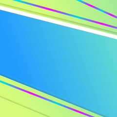 Social Media Gradient Background For Web Banner, Post, Feed, Vector Template