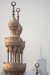 mosque minaret in Cairo Egypt