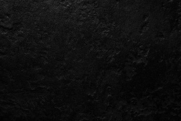 Natural black stone texture and background