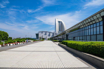 (神奈川県ｰ都市風景)横浜国際会議場周辺の風景４